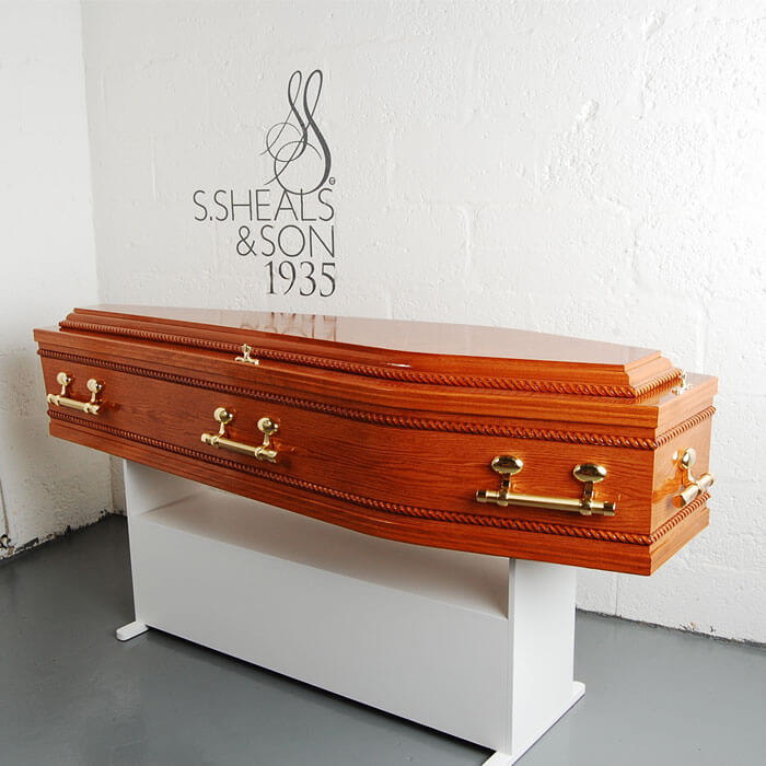 Carrick-a-Rede Mid Oak Coffin